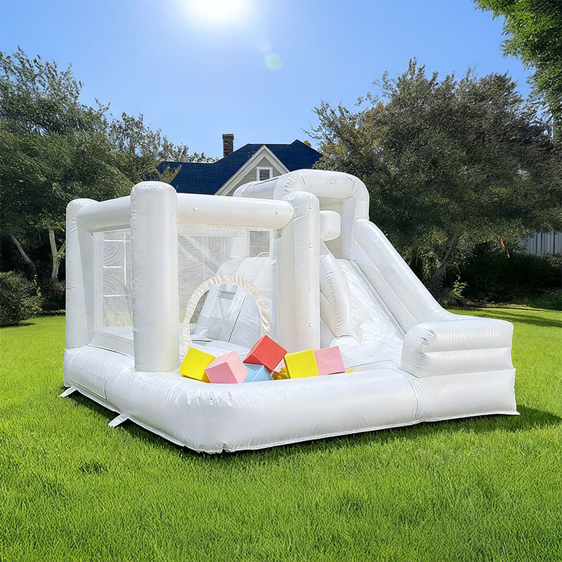 PVC Inflatable White Bounce Ho – Kids Outdoor Bounce House Bewertung und Preis