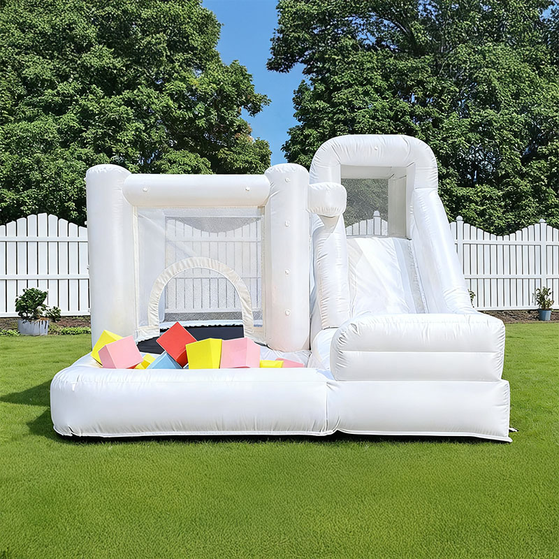 PVC Inflatable White Bounce Ho – Kids Outdoor Bounce House Bewertung und Preis