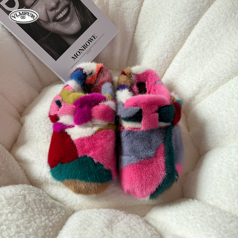 New Girl Luxury Mink Fur Slipp – Kids Outdoor Shoes Bewertung und Preis
