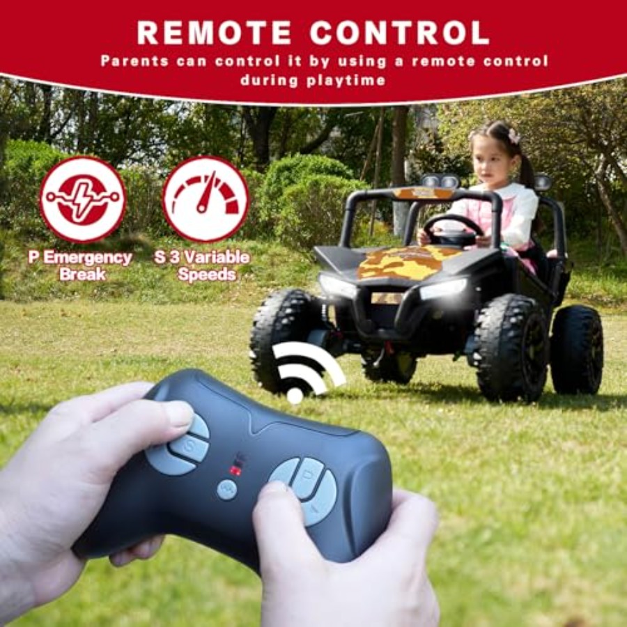 Outdoor race truck ride-on toy – Kids Outdoor Electric Car Bewertung und Preis