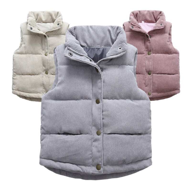 Kids Boys Girls Corduroy Vests – Kids Outdoor Vest Bewertung und Preis