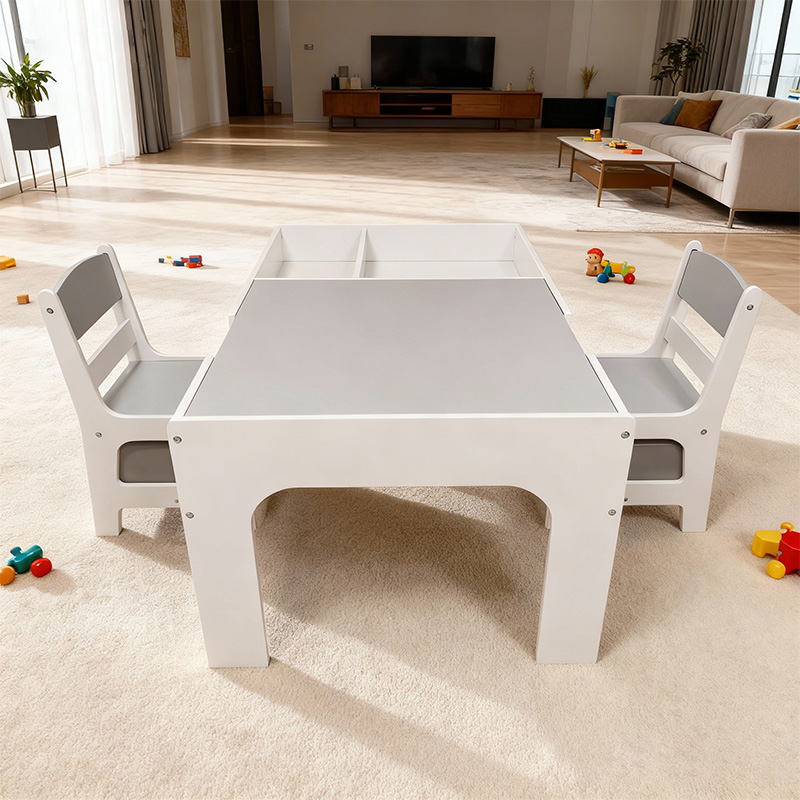 Modern Wooden Kids Table and C – Kids Outdoor Table And Chair Set Bewertung und Preis