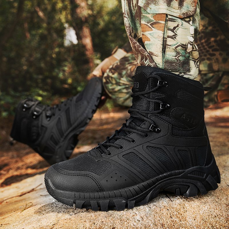 Men Tactical Boots Lace Up Des – Kids Outdoor Shoes Bewertung und Preis
