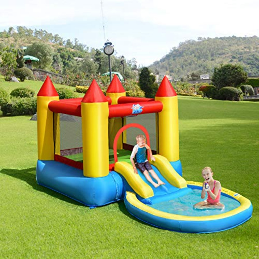 Outdoor backyard inflatable bo – Kids Outdoor Bounce House Bewertung und Preis