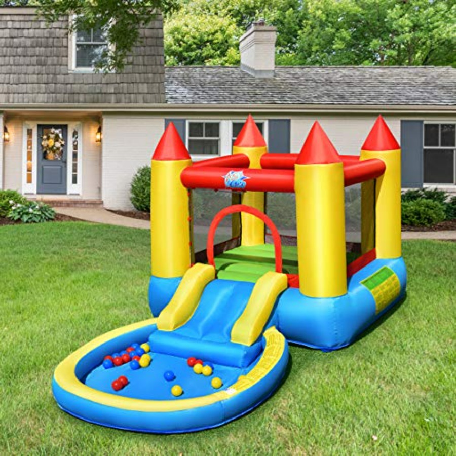 Outdoor backyard inflatable bo – Kids Outdoor Bounce House Bewertung und Preis