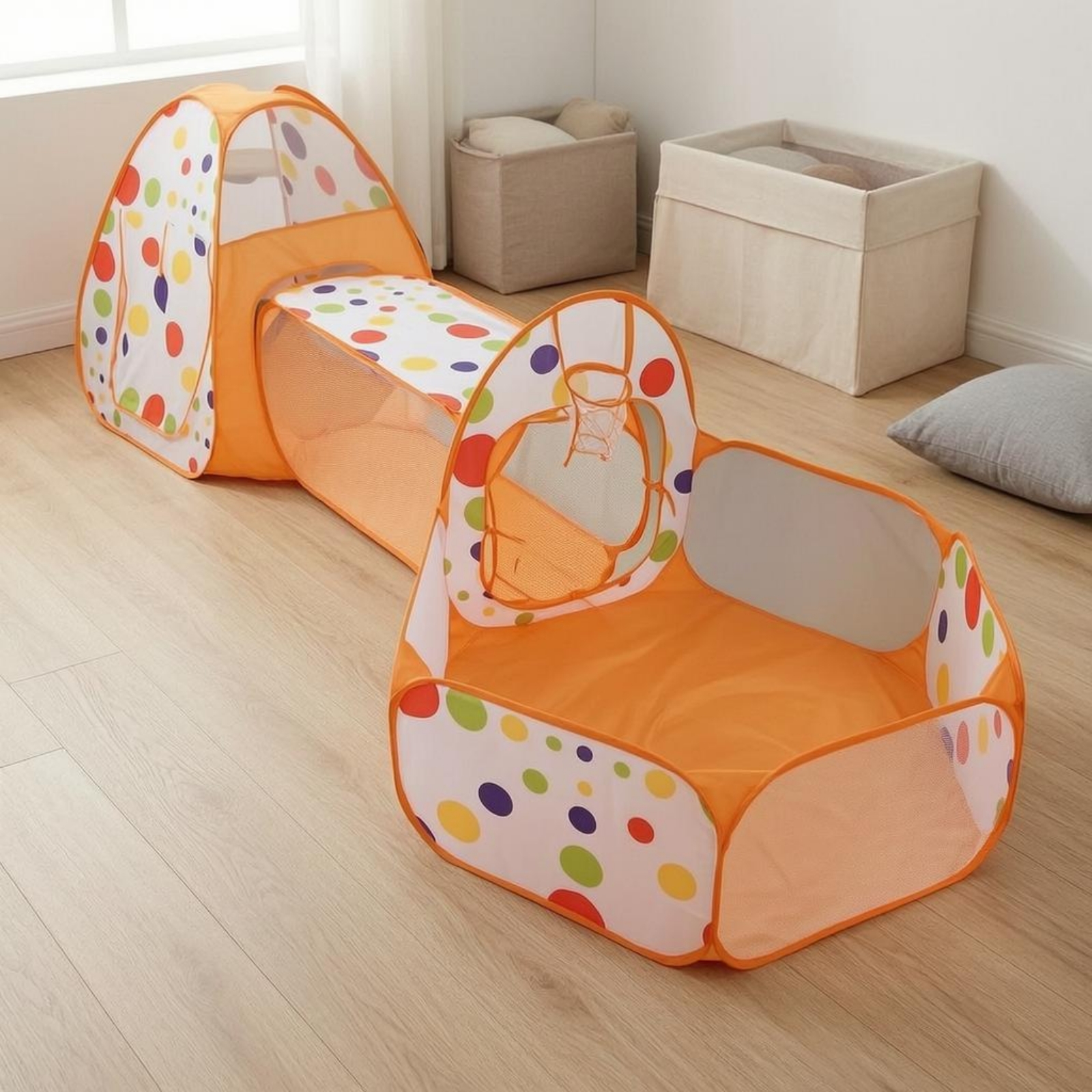 3 Pieces 3 in 1 Play Tent Set  – Kids Outdoor Adventure Bewertung und Preis