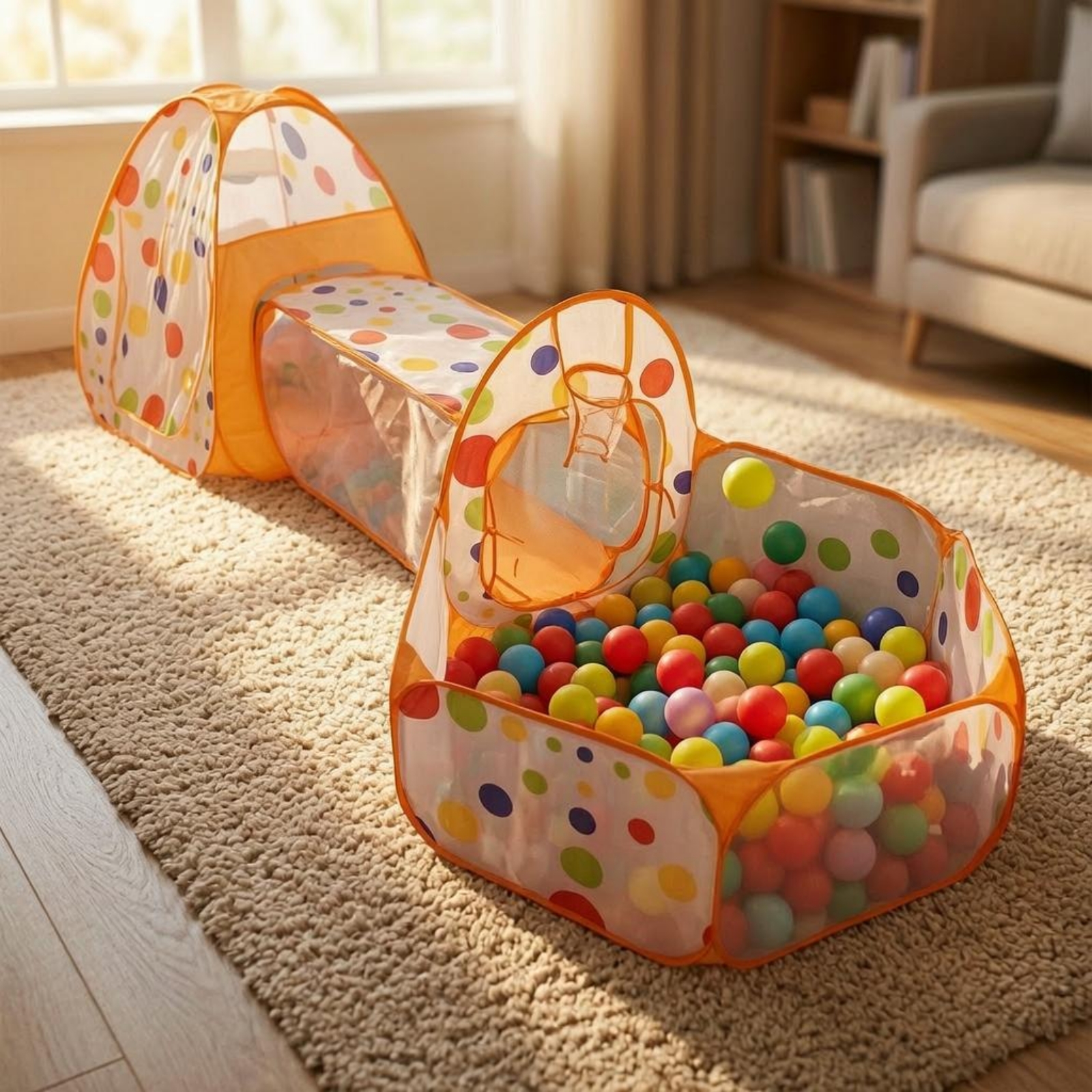 3 Pieces 3 in 1 Play Tent Set  – Kids Outdoor Adventure Bewertung und Preis