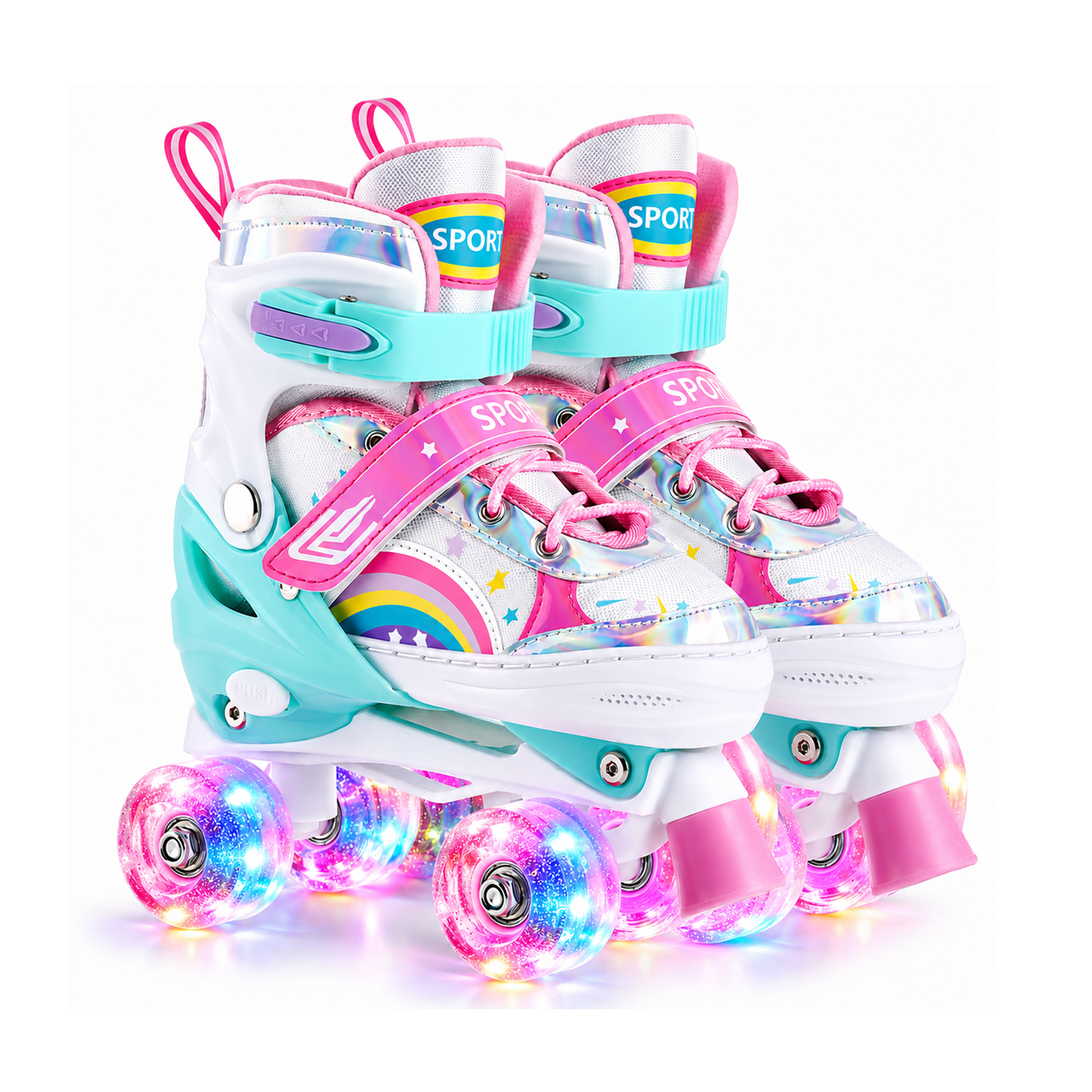 Kids Adjustable Roller Skates  – Kids Outdoor Quad Bewertung und Preis