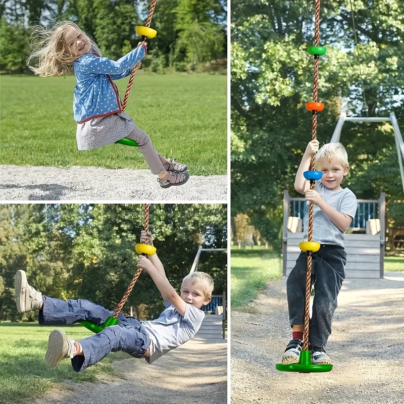 3-in-1 Disc Seat Swing Set 1 P – Kids Outdoor Yard Equipment Bewertung und Preis