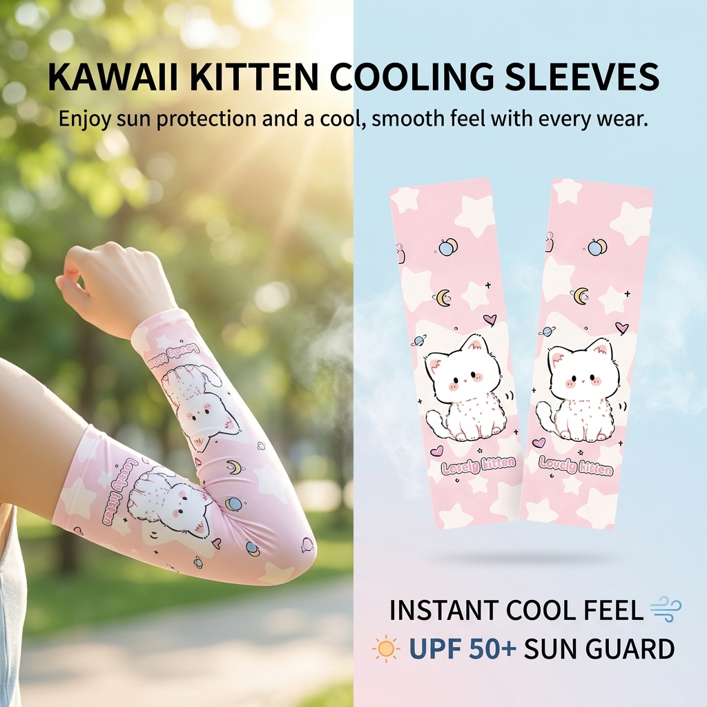 Cartoon Kids Ice Silk Sun Prot – Kids Outdoor Adventure Bewertung und Preis