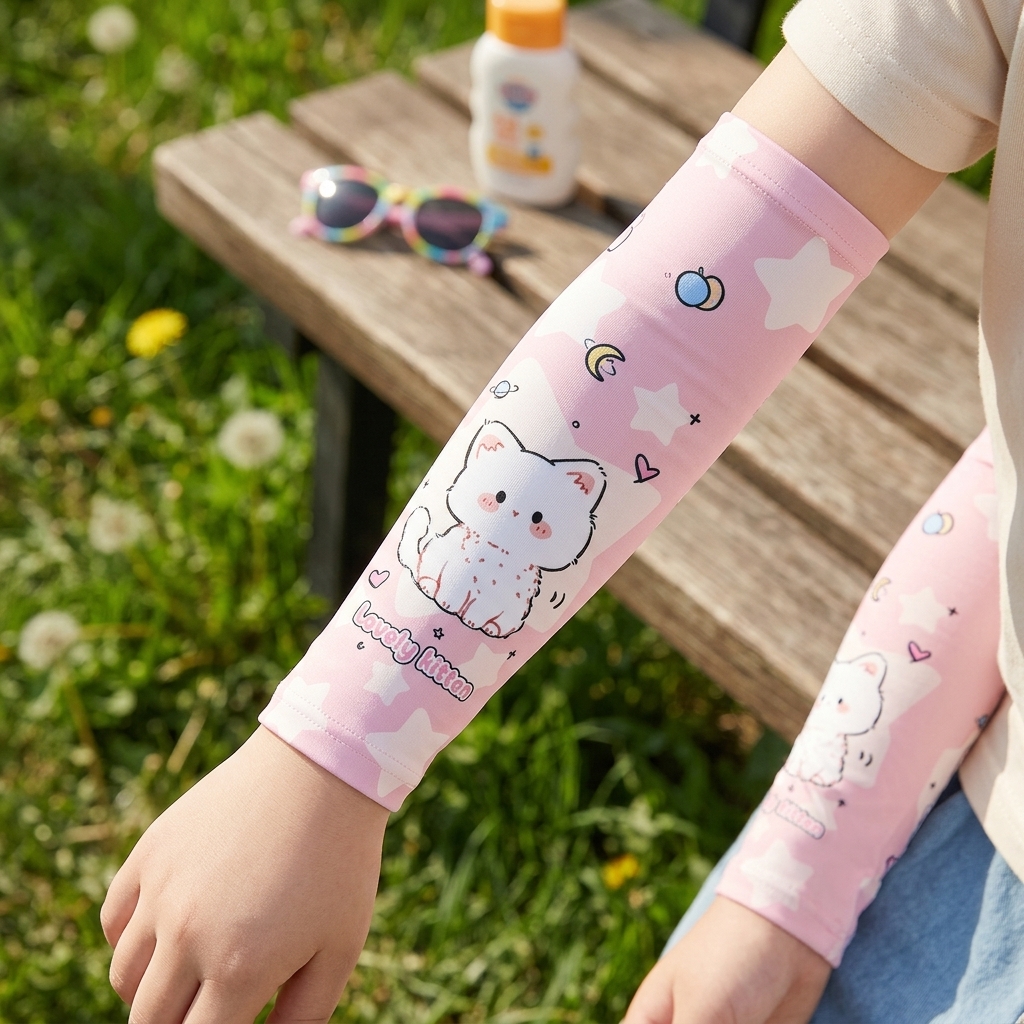 Cartoon Kids Ice Silk Sun Prot – Kids Outdoor Adventure Bewertung und Preis