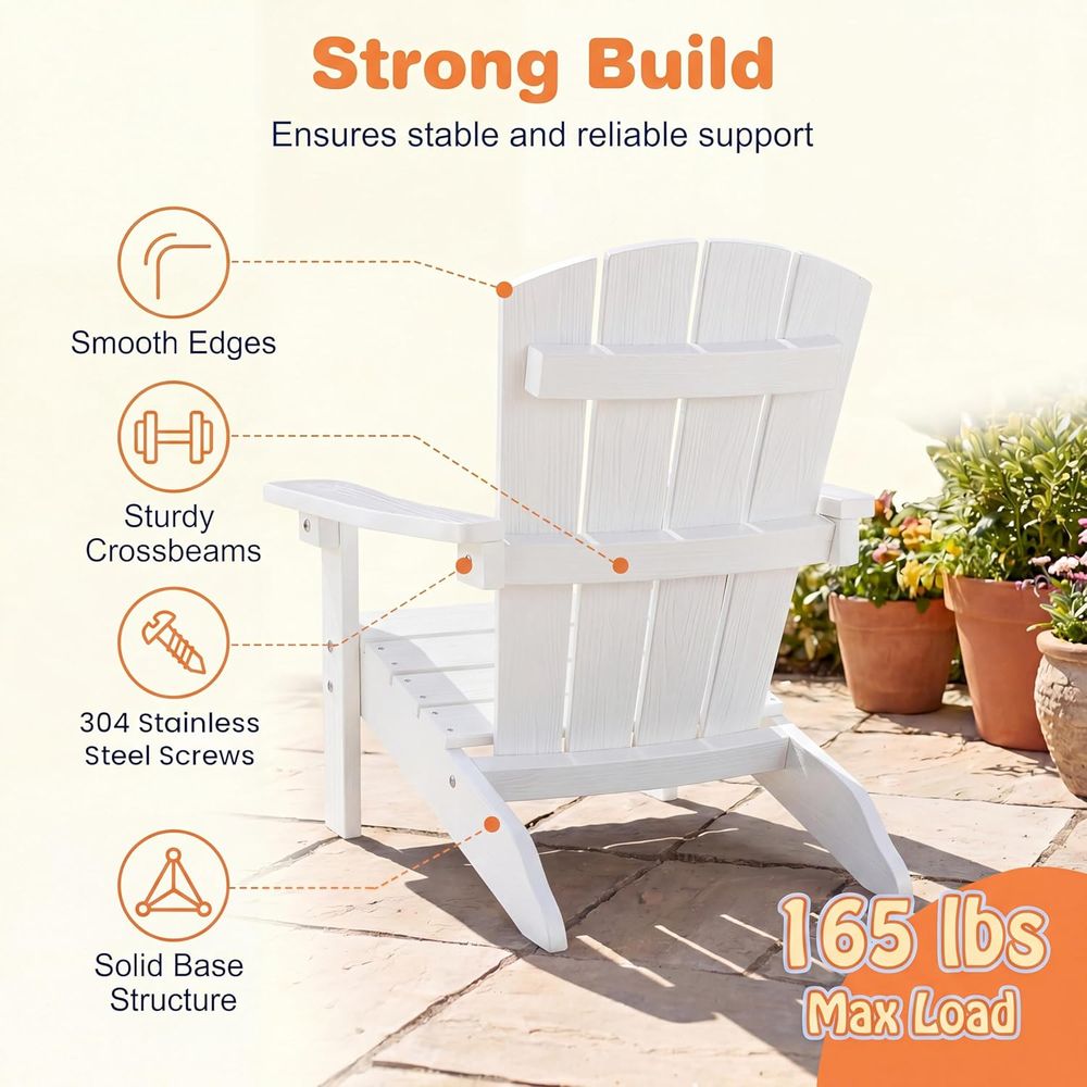Kids Adirondack Chair, All-Wea – Kids Outdoor Adirondack Chair Bewertung und Preis