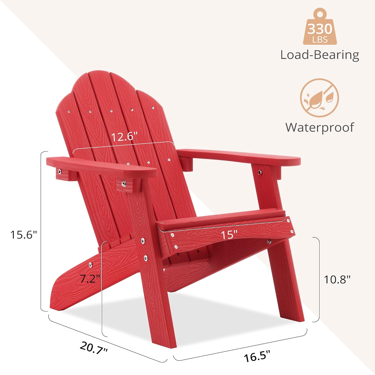 Kids Adirondack Chair Set of 2 – Kids Outdoor Adirondack Chair Bewertung und Preis