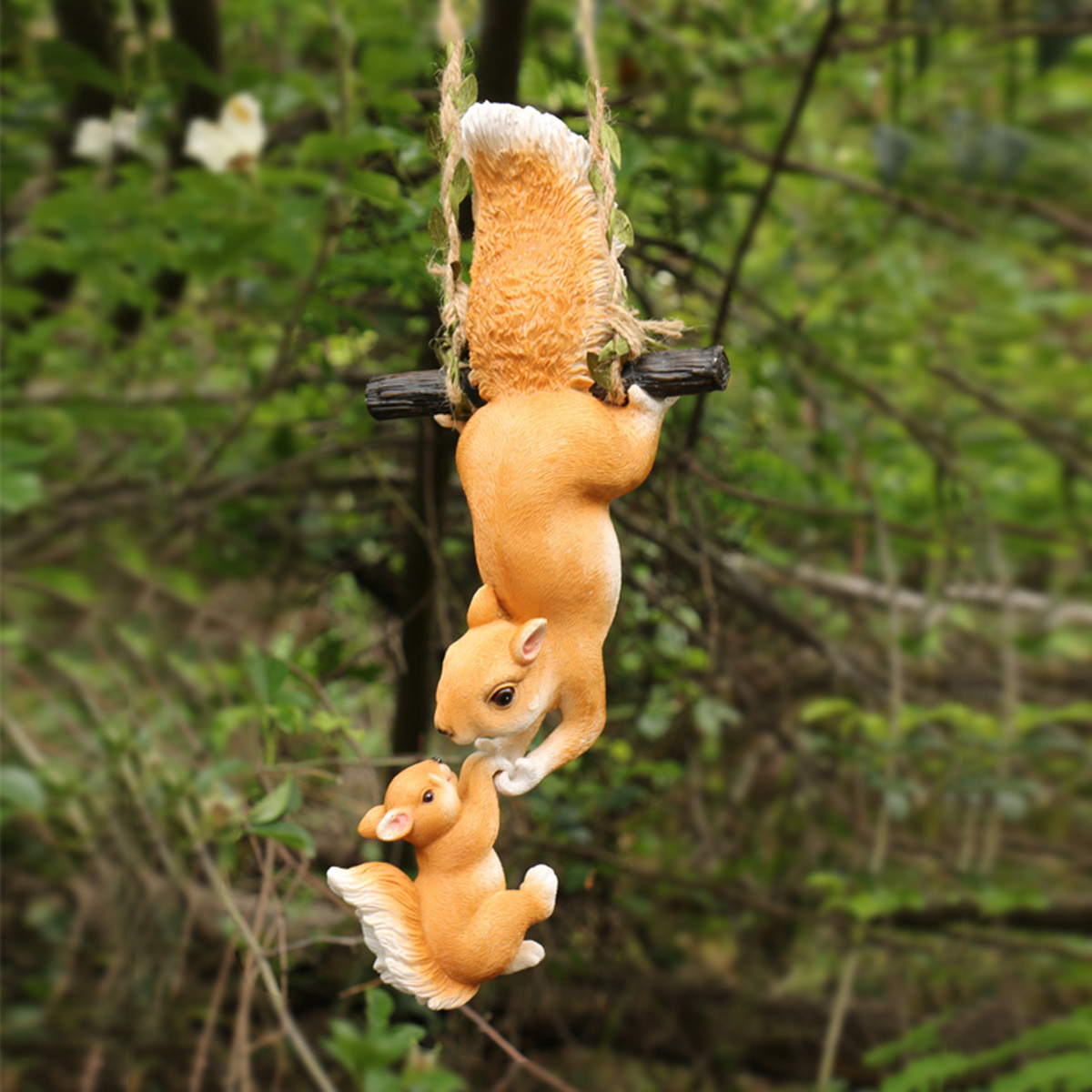 Mother Child Squirrel Resin Ha – Kids Outdoor Swing Set Bewertung und Preis