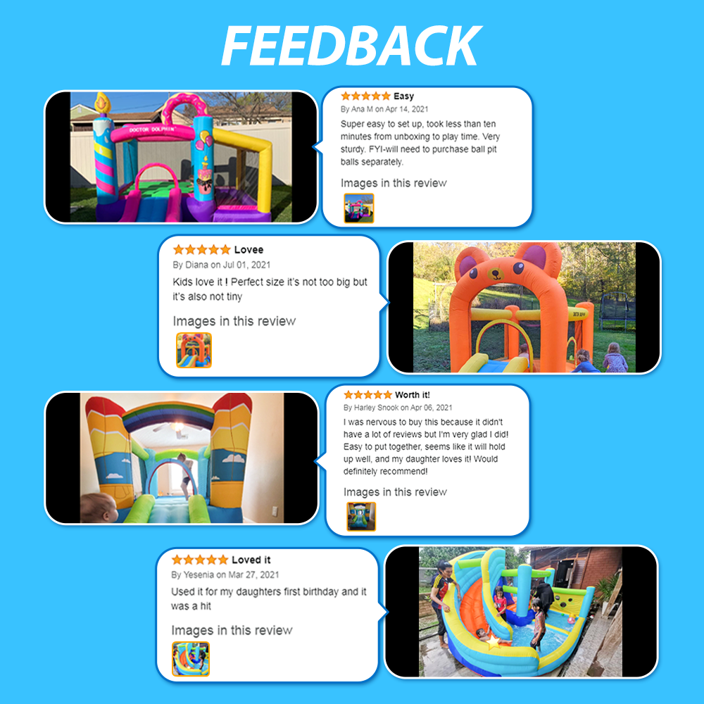 Custom Outdoor Inflatable Boun – Kids Outdoor Bounce House Bewertung und Preis
