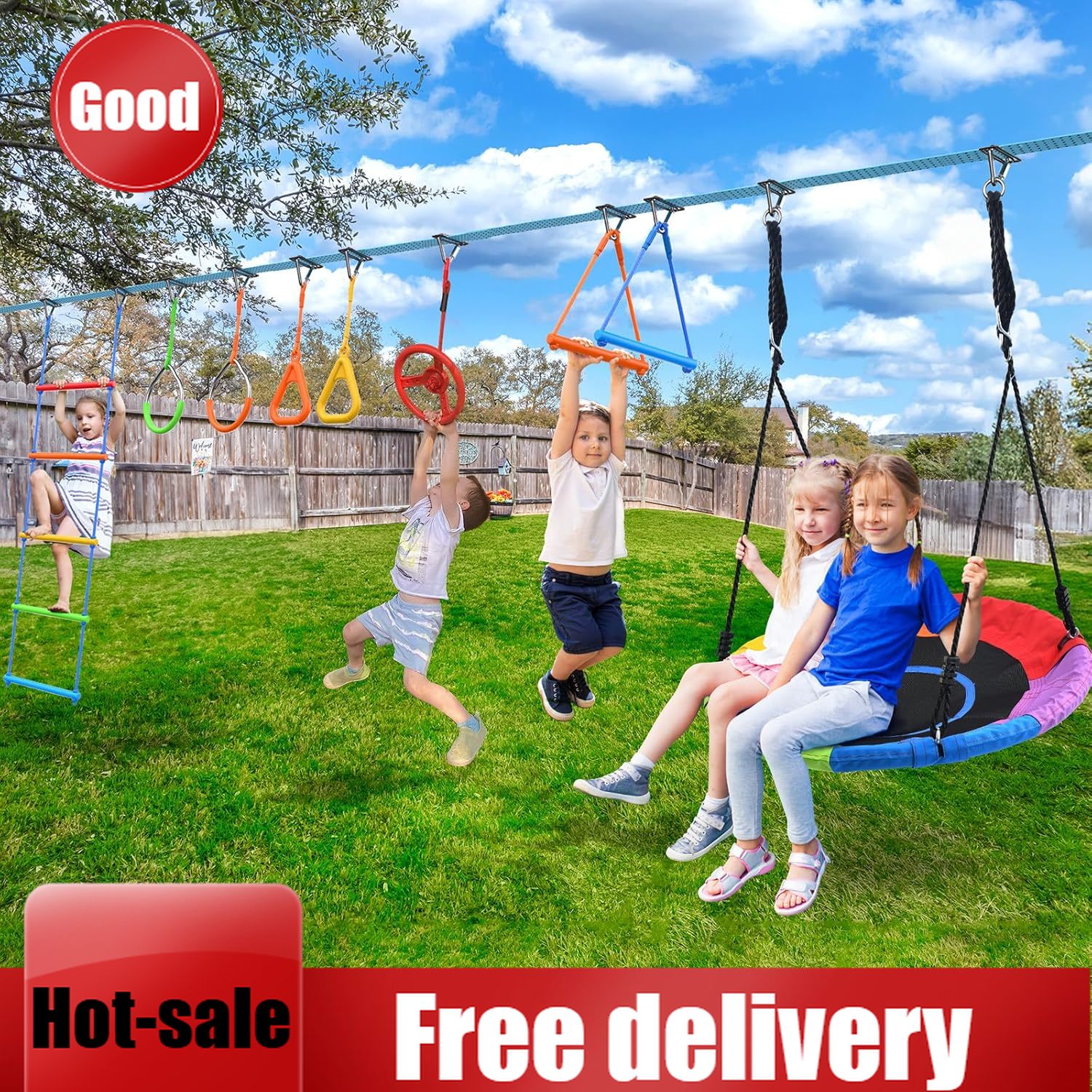 Activity priceHapfan 50 FT Nin – Kids Outdoor Ninja Bewertung und Preis