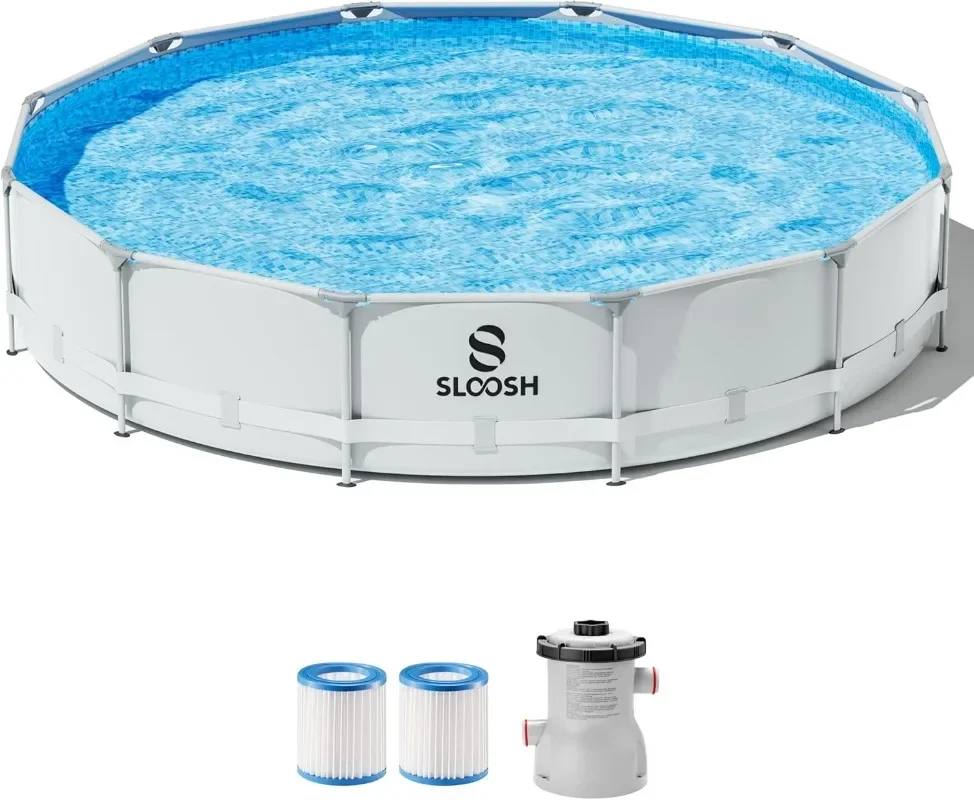 SLOOSH Round Above Ground Pool – Kids Outdoor Pool Bewertung und Preis
