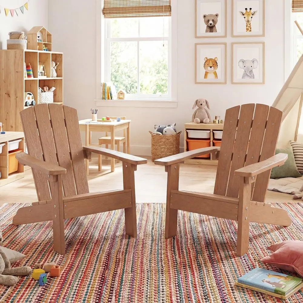 Kids Adirondack Chair, AllWeat – Kids Outdoor Adirondack Chair Bewertung und Preis