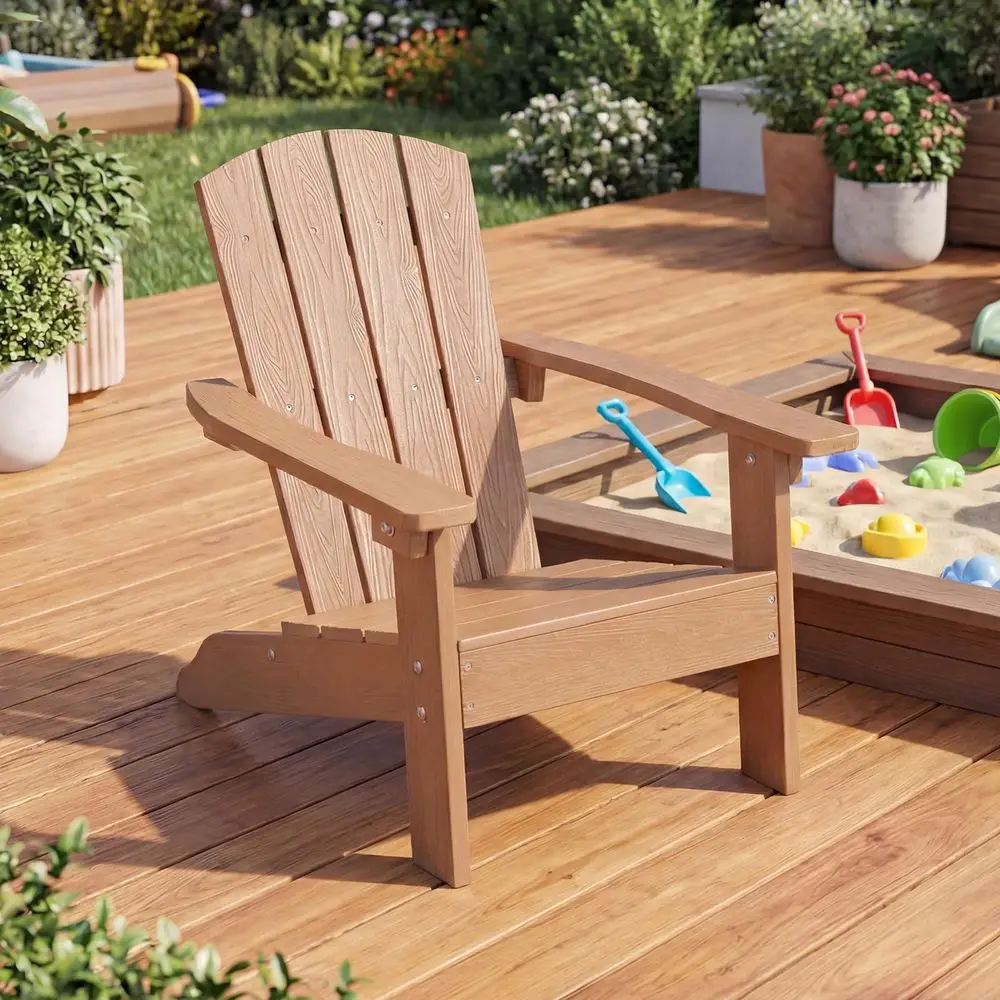 Kids Adirondack Chair, AllWeat – Kids Outdoor Adirondack Chair Bewertung und Preis