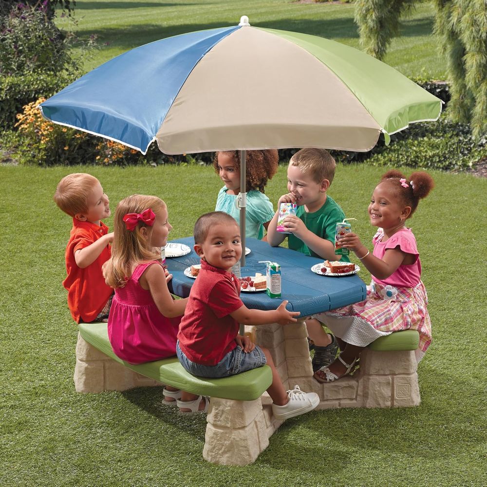 Naturally Playul Kids Picnic T – Kids Outdoor Table And Chair Set Bewertung und Preis