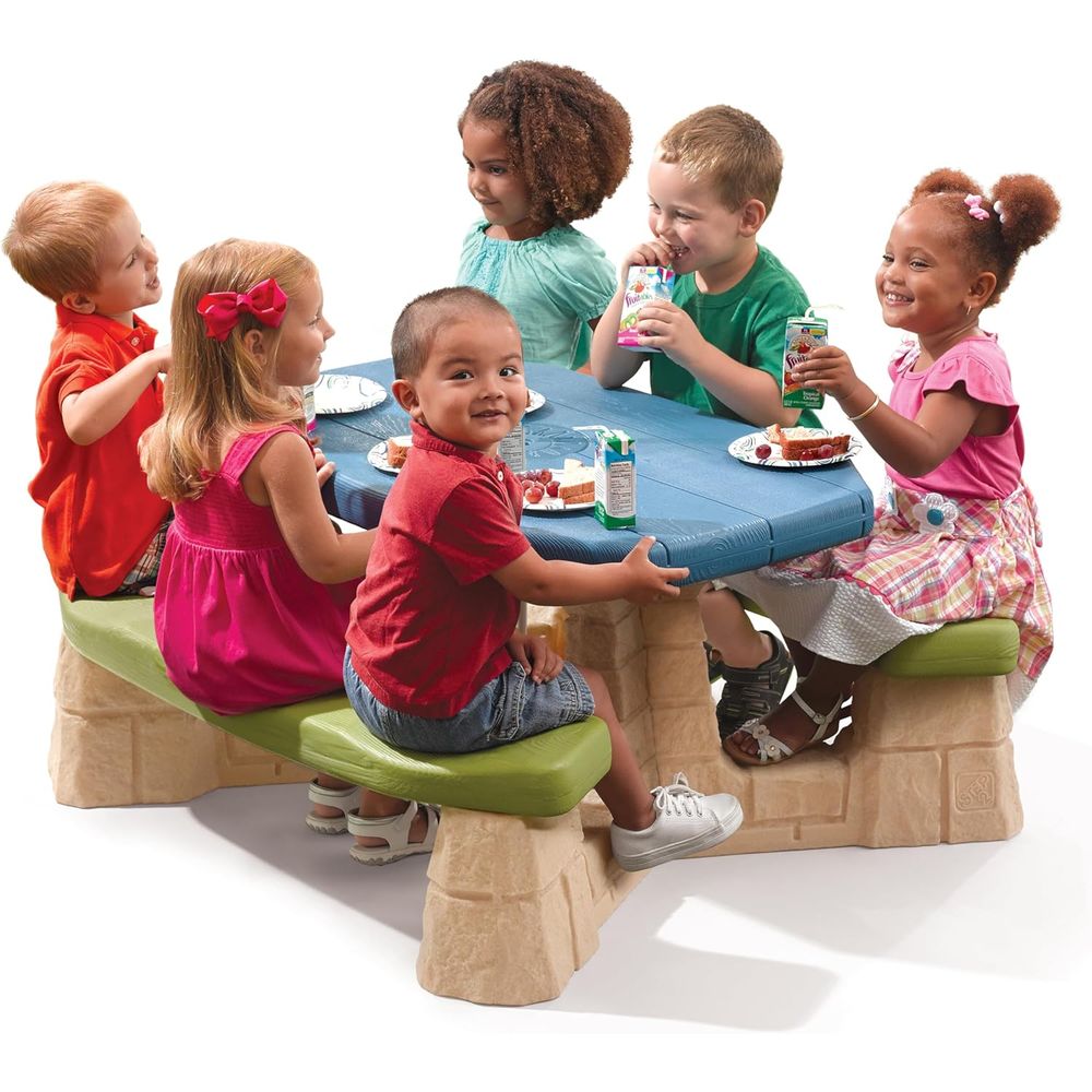 Naturally Playul Kids Picnic T – Kids Outdoor Table And Chair Set Bewertung und Preis