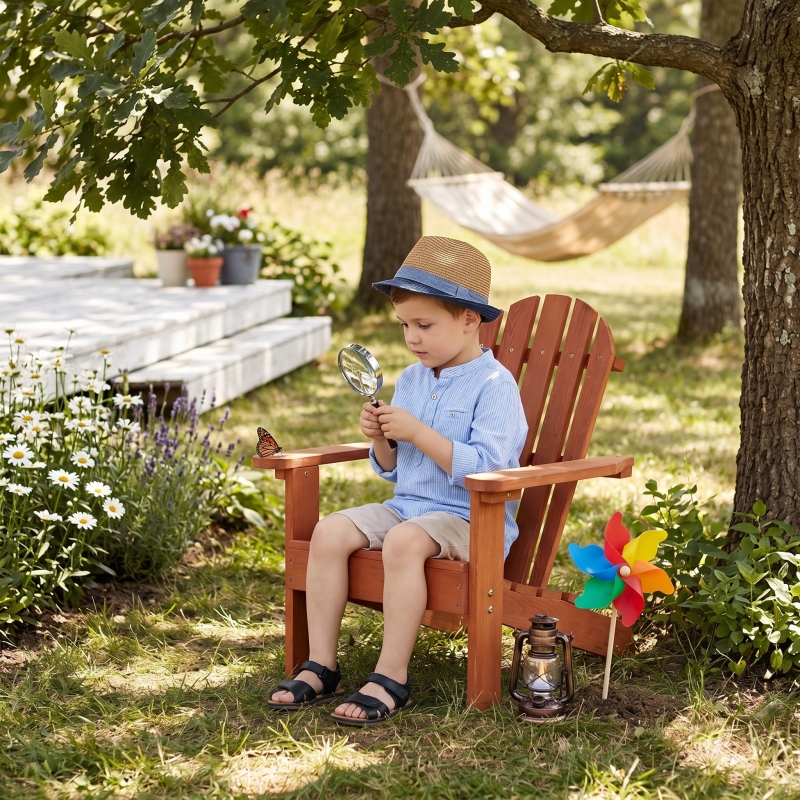 Wooden Kid's Adirondack Chair  – Kids Outdoor Adirondack Chair Bewertung und Preis
