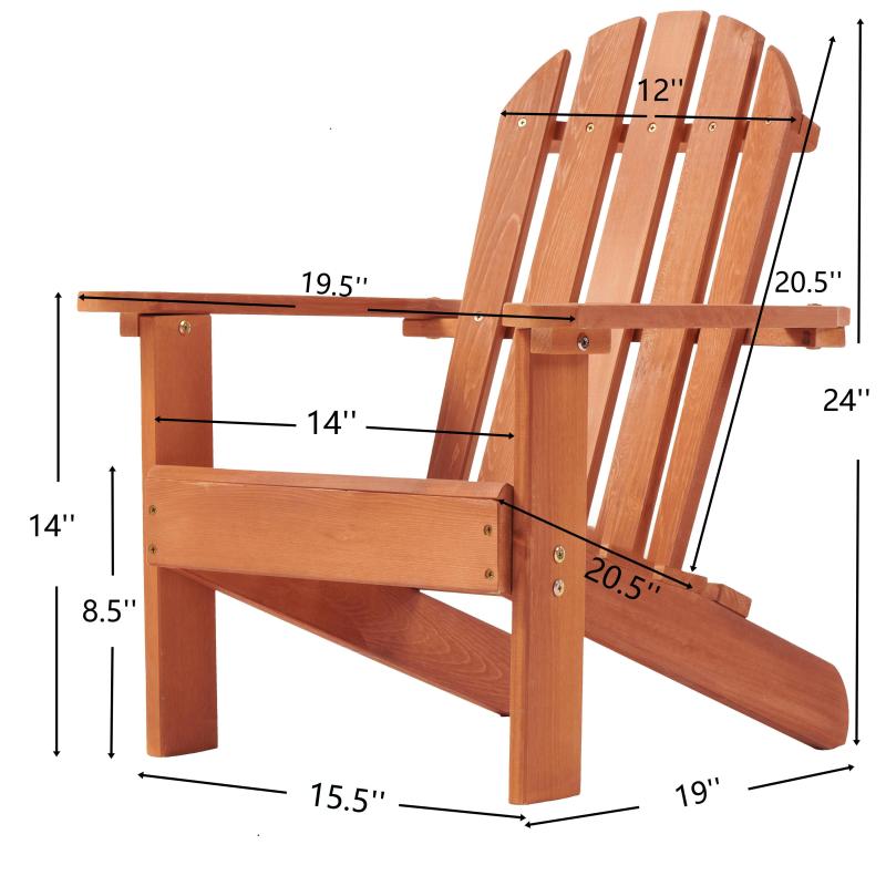 Wooden Kid's Adirondack Chair  – Kids Outdoor Adirondack Chair Bewertung und Preis