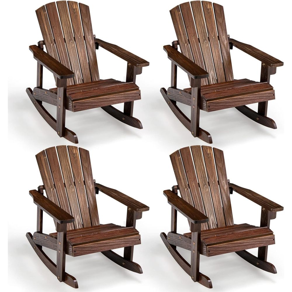 Set of 4 Kids Outdoor Adironda – Kids Outdoor Adirondack Chair Bewertung und Preis