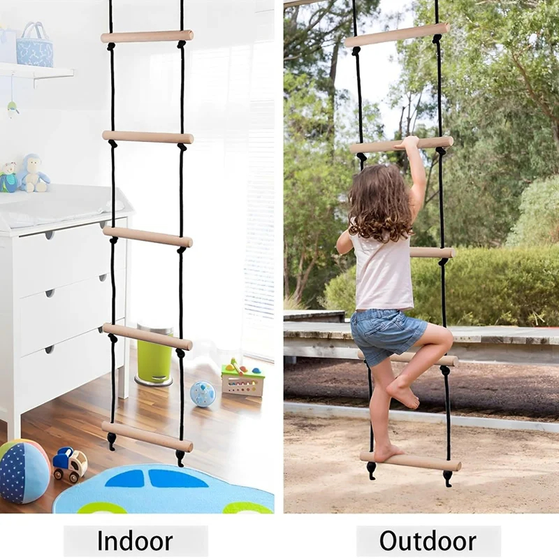 Children Climbing Rope Ladder  – Kids Outdoor Climber Bewertung und Preis
