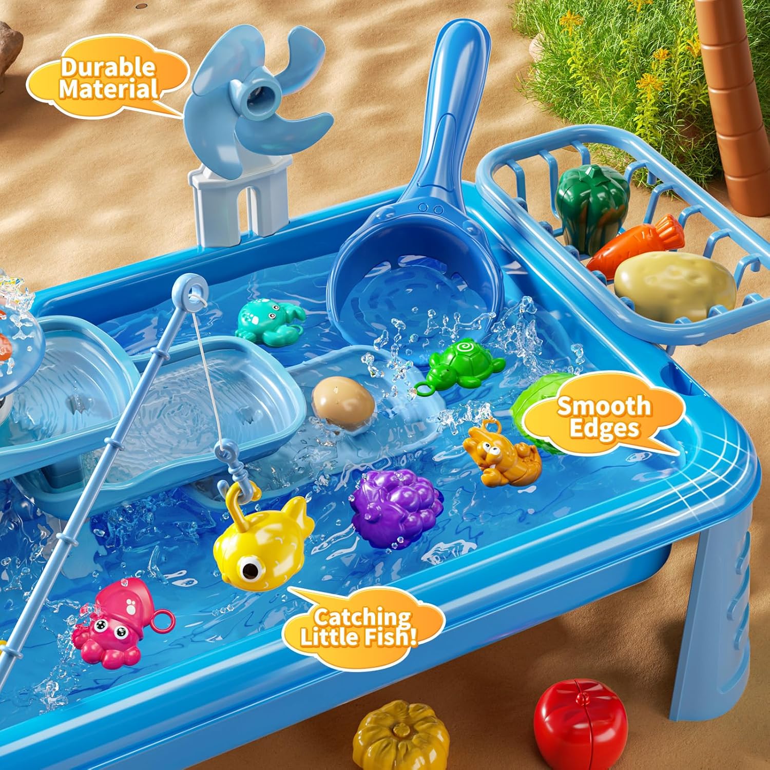 Water Table Play Sink Toy for  – Kids Outdoor Table Bewertung und Preis