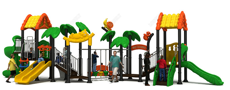 High-Level Outdoor Playground  – Kids Outdoor Park Bewertung und Preis