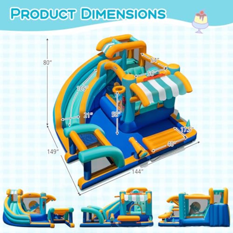 Outdoor indoor water bounce ho – Kids Outdoor Pool Bewertung und Preis