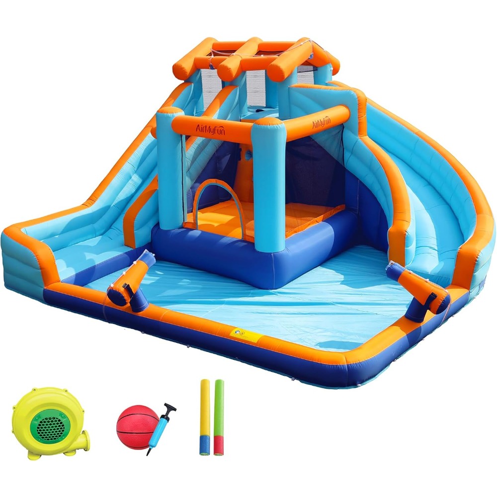 Large Water Slide Bounce House – Kids Outdoor Bounce House Bewertung und Preis
