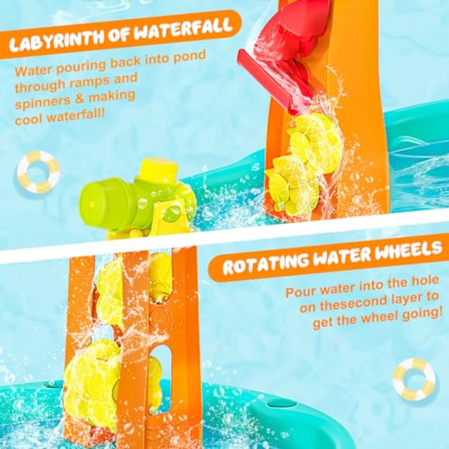 3-Tier Toddler Water and Sand  – Kids Outdoor Kitchen Bewertung und Preis