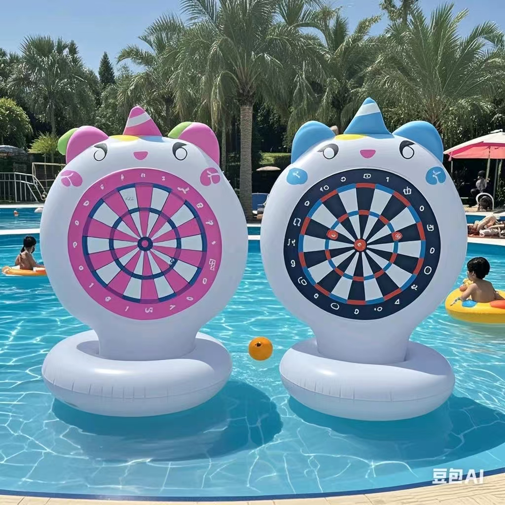 Inflatable Unicorn Throwing Ga – Kids Outdoor Pool Bewertung und Preis