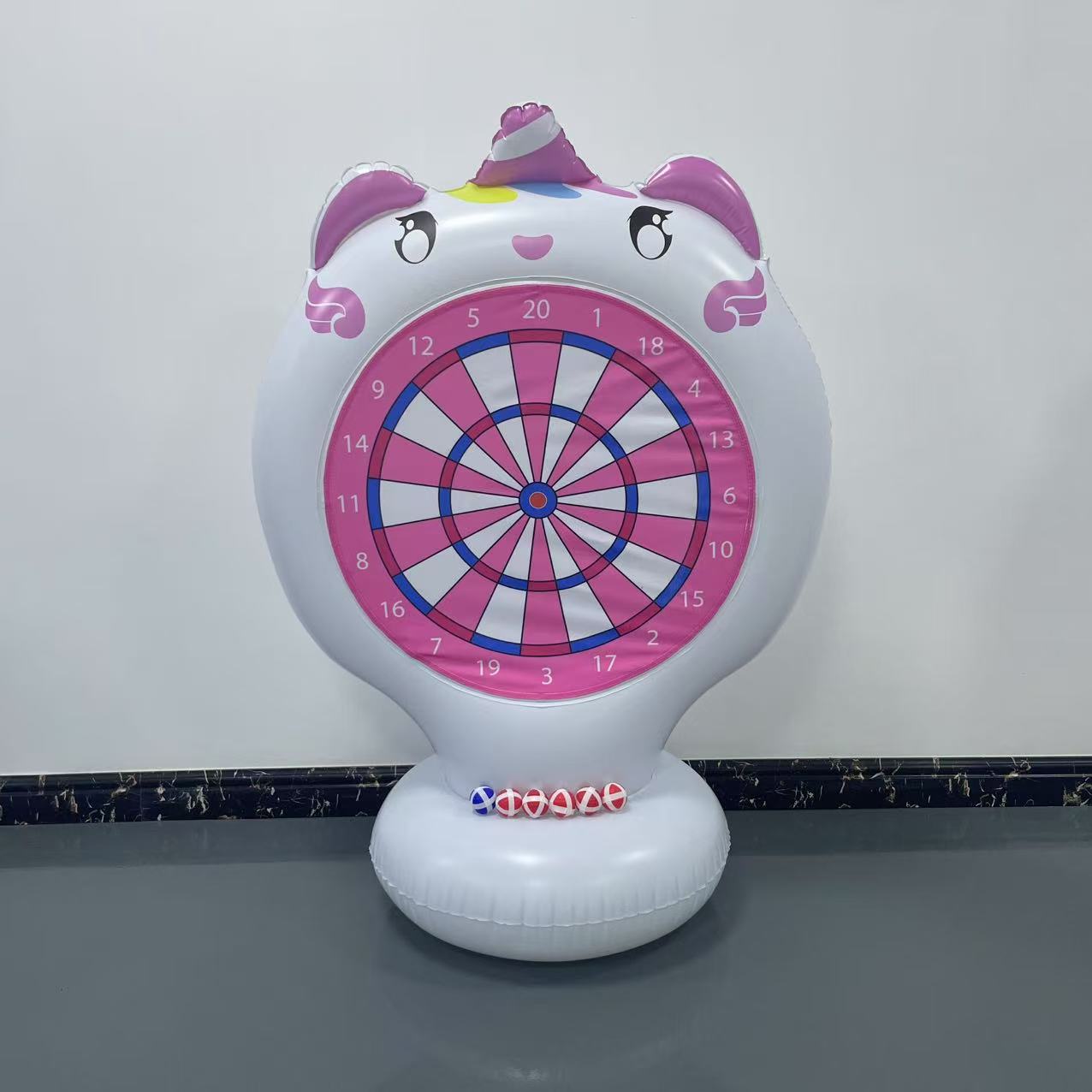 Inflatable Unicorn Throwing Ga – Kids Outdoor Pool Bewertung und Preis