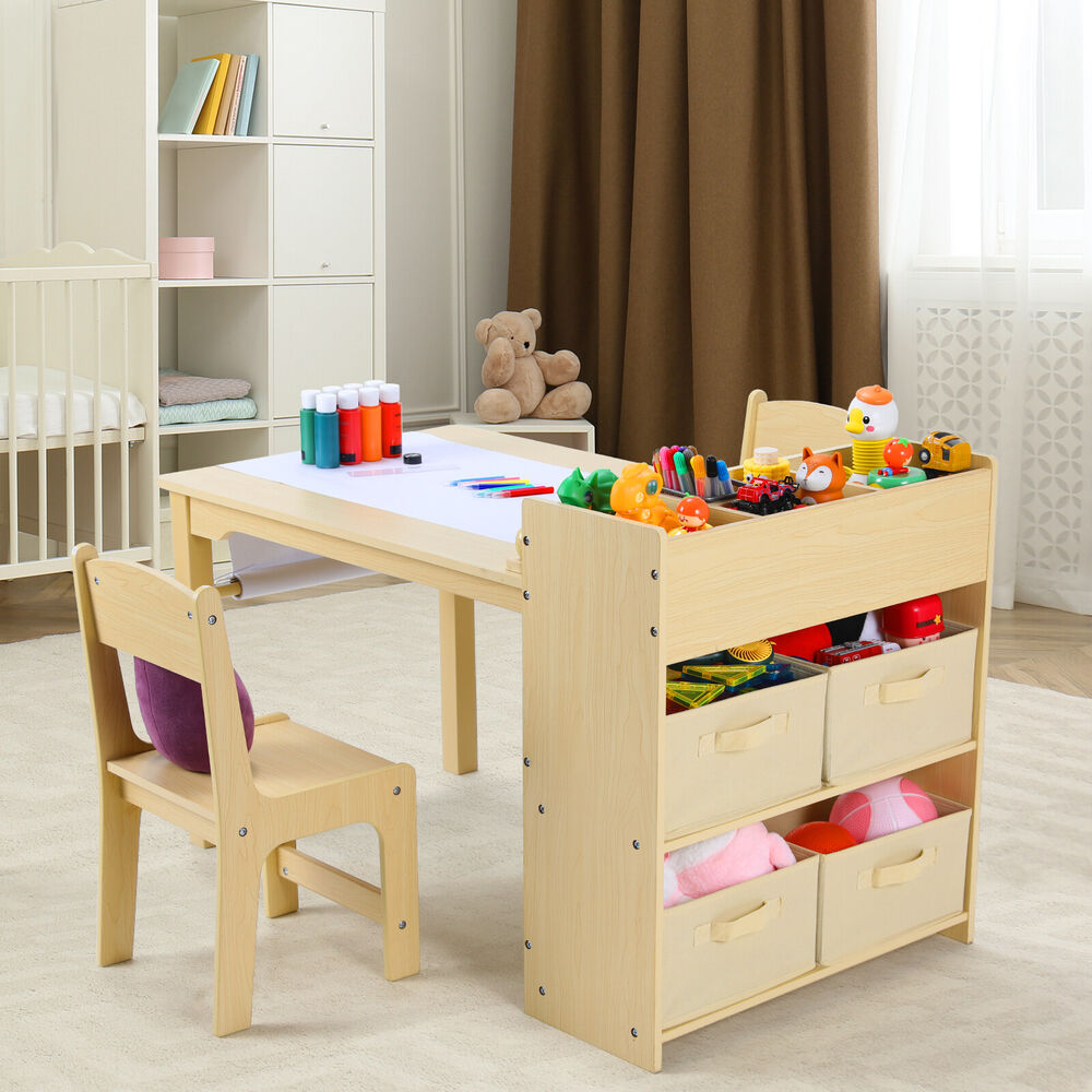 Kids Art Table and Chair Set w – Kids Outdoor Table Bewertung und Preis
