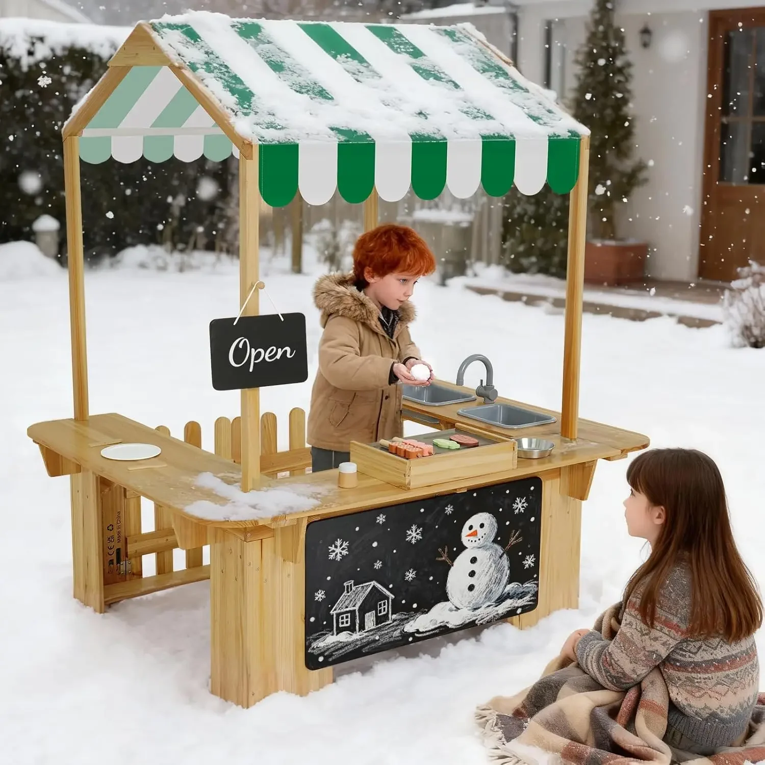 Kids Outdoor Playhouse, Mud Ki – Kids Outdoor Kitchen Bewertung und Preis