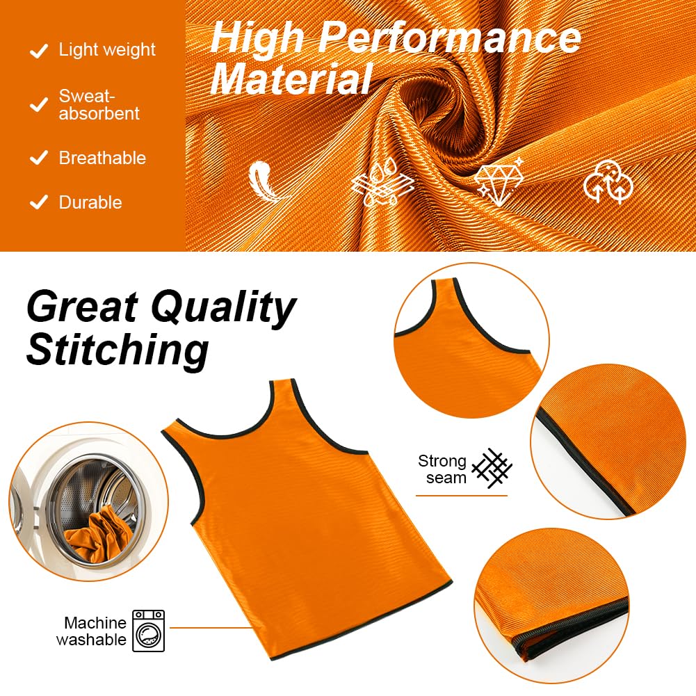 12PCS Football Training Vest B – Kids Outdoor Vest Bewertung und Preis