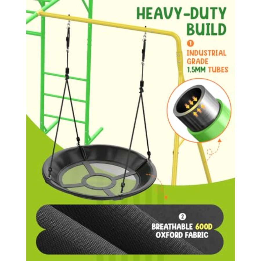 Monkey Bars Set for Backyard w – Kids Outdoor Swing Set Bewertung und Preis