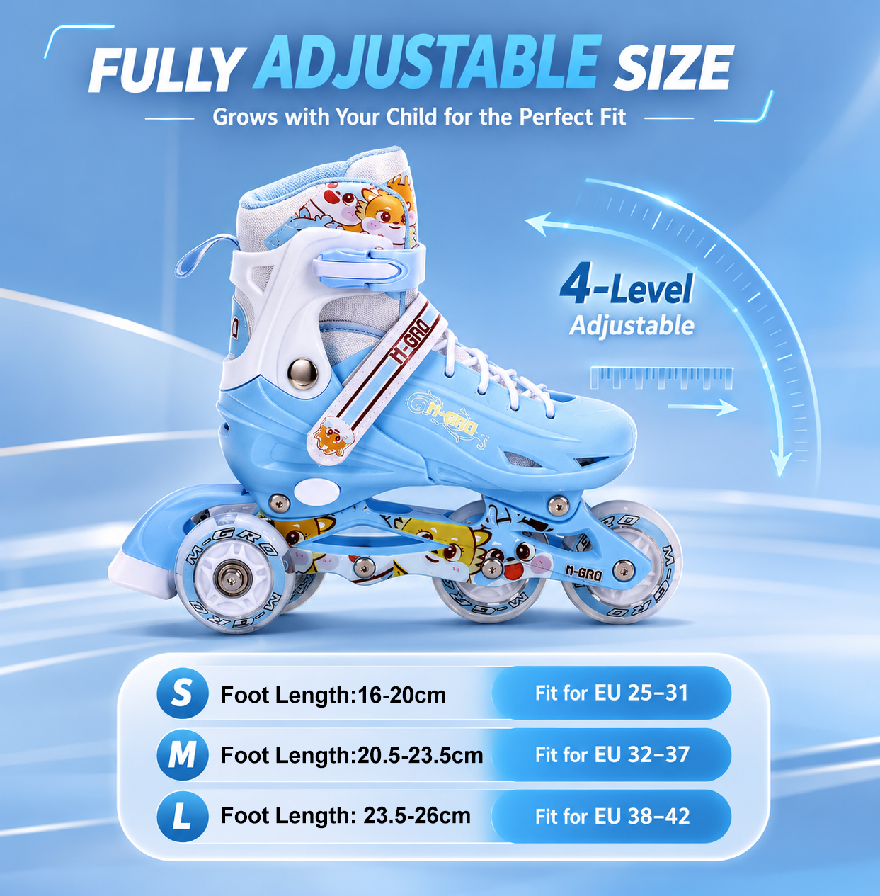 Kids Adjustable Quad Roller Sk – Kids Outdoor Quad Bewertung und Preis